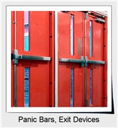Panic Bars, Exit Devices